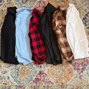 Assorted Button-Up Shirts Collection